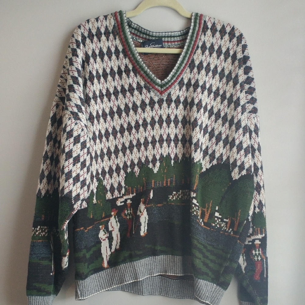 Vintage Golf Sweater